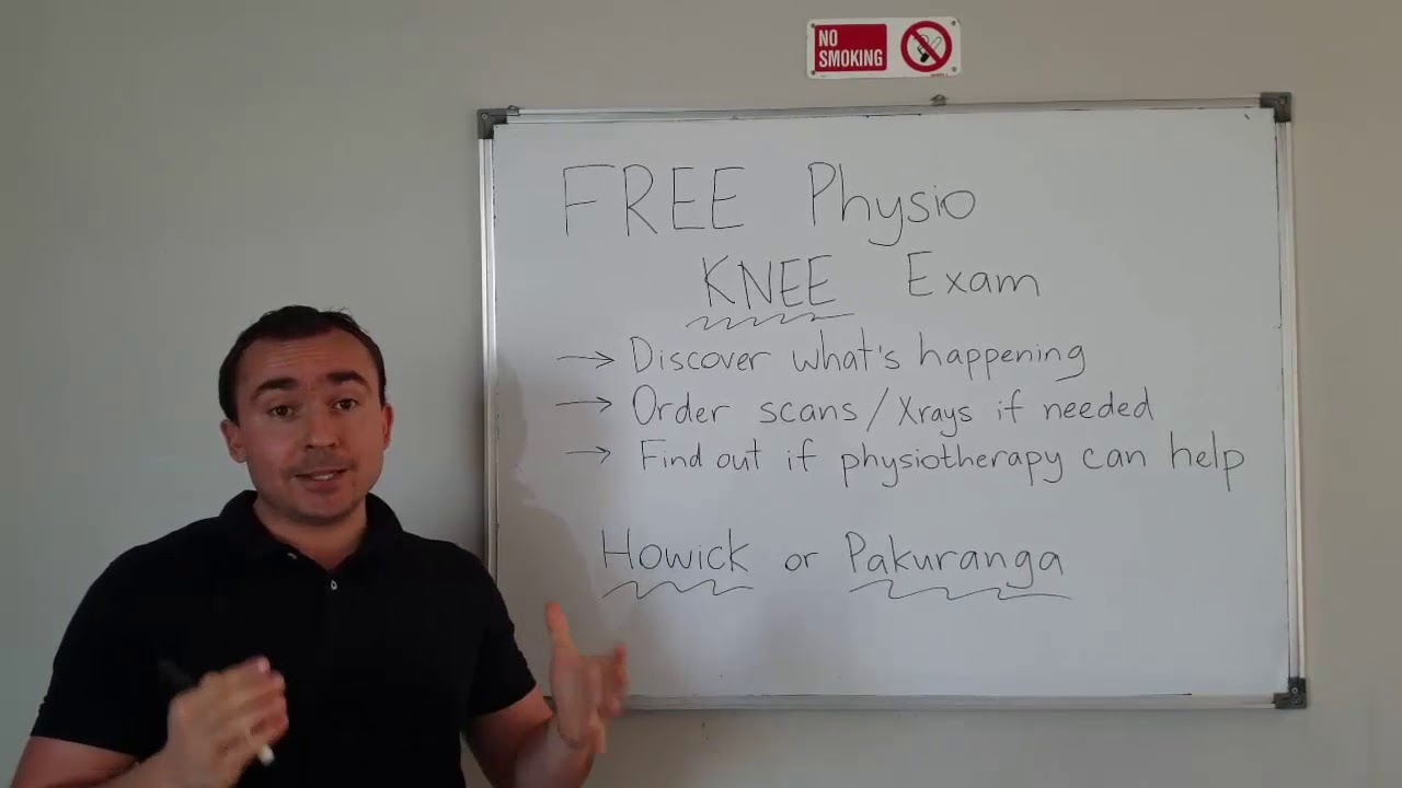 Knee FREE Physiotherapy Assessment Howick and Pakuranga