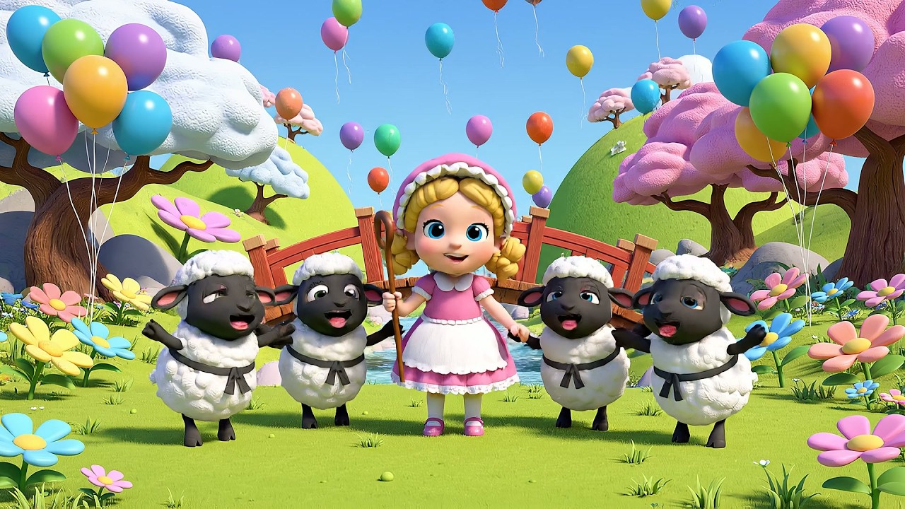 La Pequeña Bo Peep y la Misión de la Oveja | Rimas Clásicas y Aventuras de Rescate