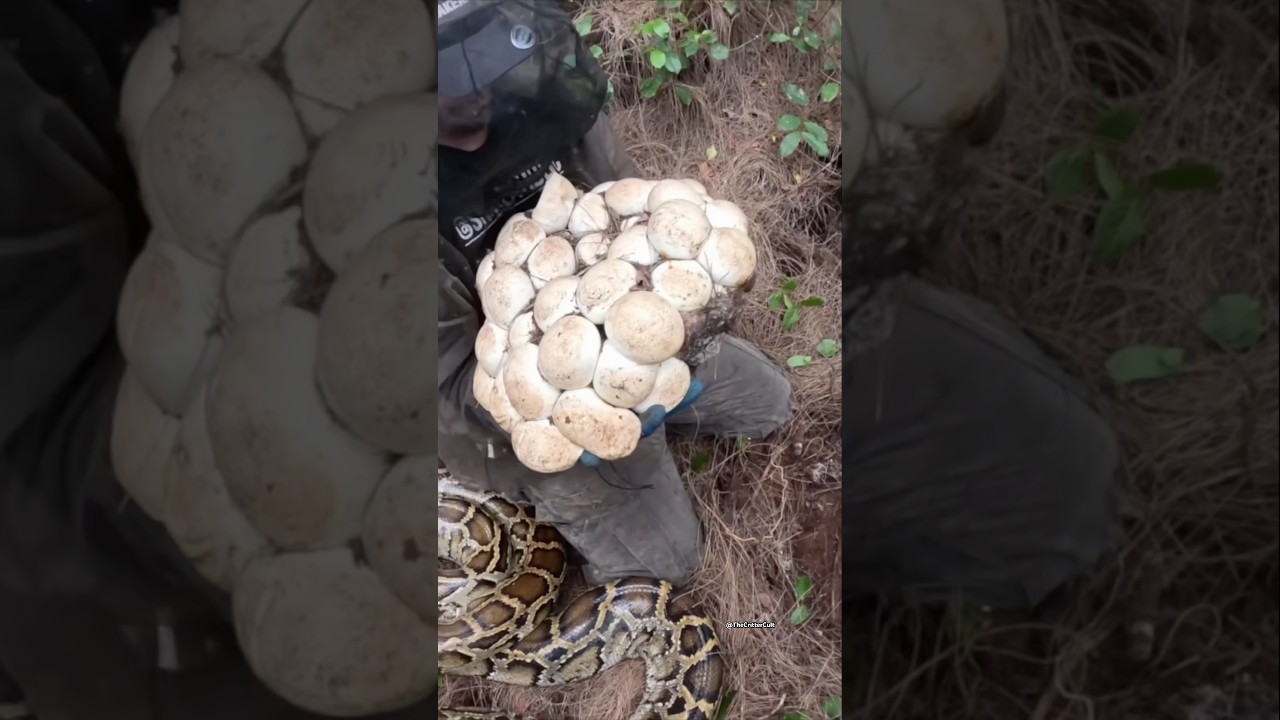 Нам удалось удалить более 100 яиц питонов за считанные минуты! Невероятная победа для Эверглейдс!