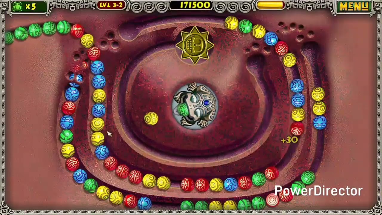 Zuma Deluxe Widescreen v1.0 (HD) Level 3-2