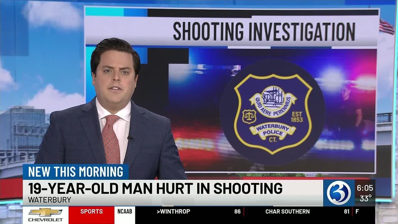 19-year-old suffers injuries in Waterbury shooting