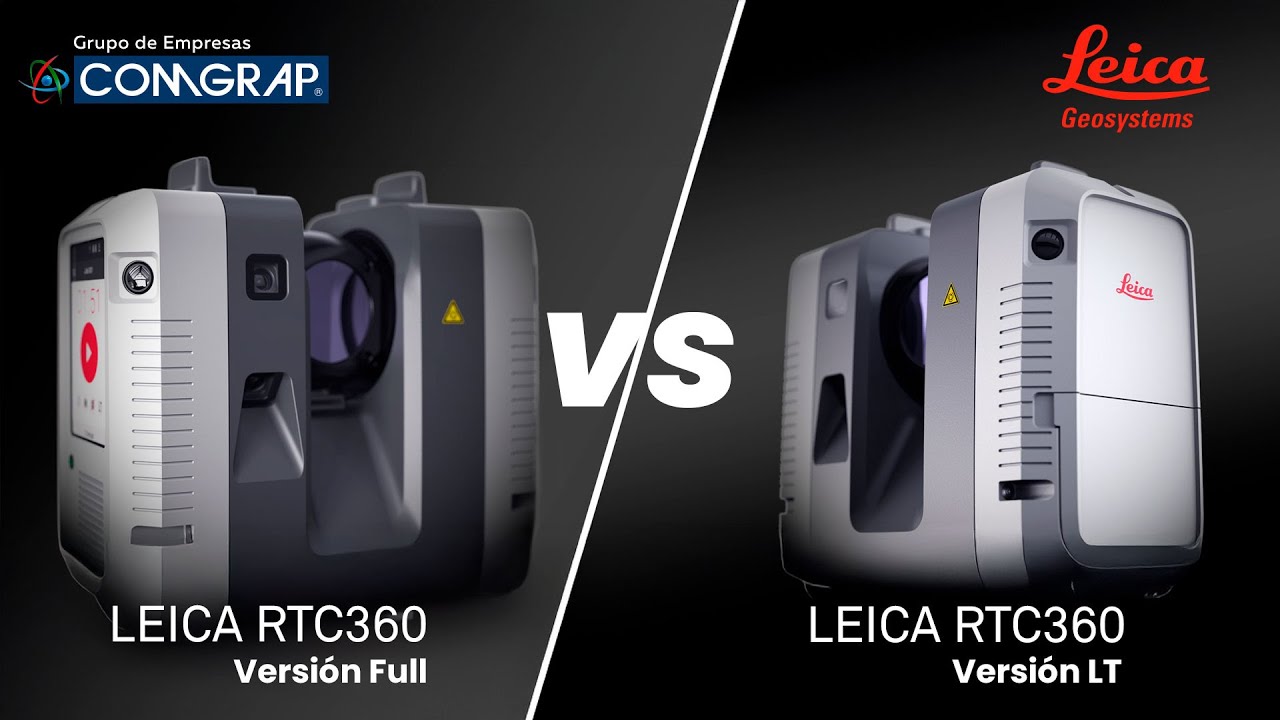 ¿Sabias que existen 2 versiones del Escáner Láser Leica RTC360?