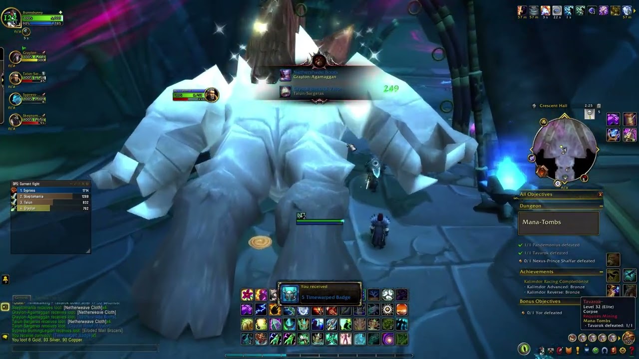 Mana-Tombs  TimeWalking Edition -  WOW Quest | The War Within