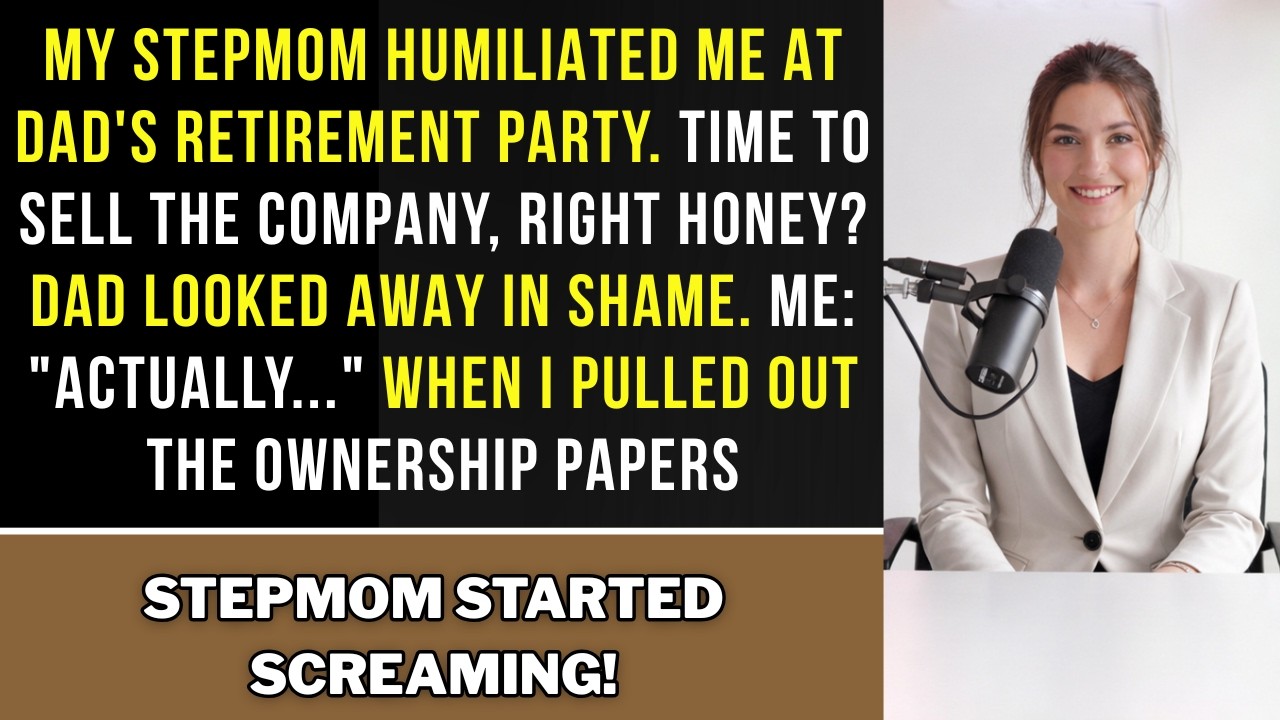 Stepmom's cruel game backfired! Dad's company was already mine!
