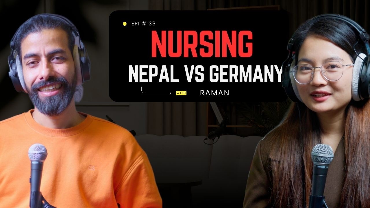 Germany for Nepali Nurses||Guffgaff with Raman||Ep.39 ft Shree Magar
