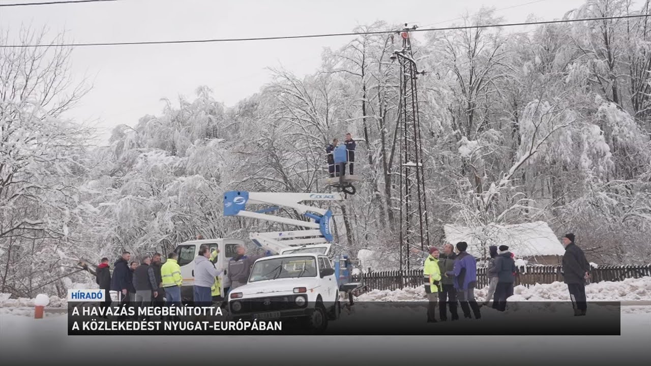Megb&eacute;n&iacute;totta Nyugat Eur&oacute;pa k&ouml;zleked&eacute;s&eacute;t a havaz&aacute;s