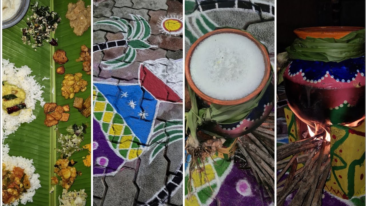 மார்கழி மாதம் கடைசி நாள் 🦜🪷 Pongal preparation ✨️🫠 Pongal vlog @Houseofnathiya ❤️🌻