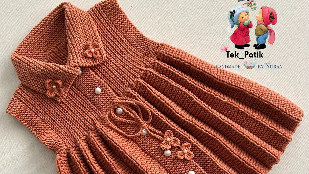 AYGÜL BEBEK ELBİSESİ ‐ AKORDİYON BEBEK ELBİSESİ - YAZLIK ELBİSE