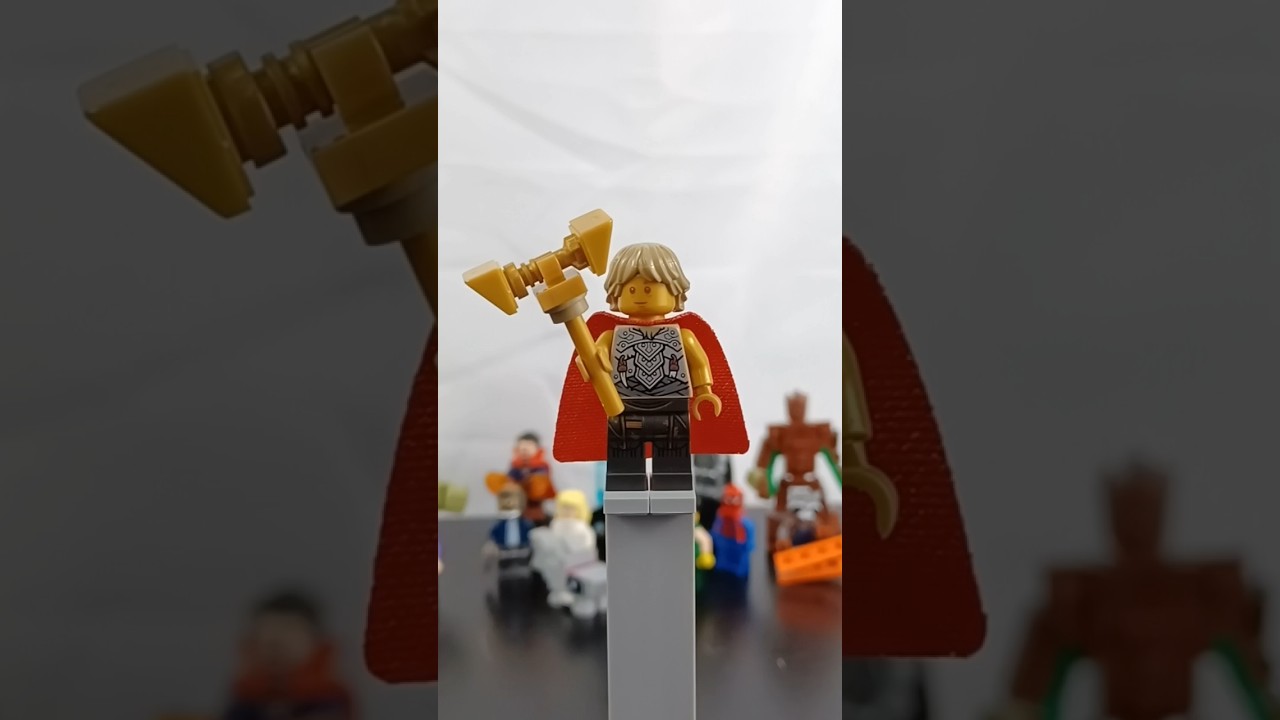 How to build Adam Warlock from Marvel Rivals in LEGO!!! #lego #marvelrivals #legominifigures #marvel