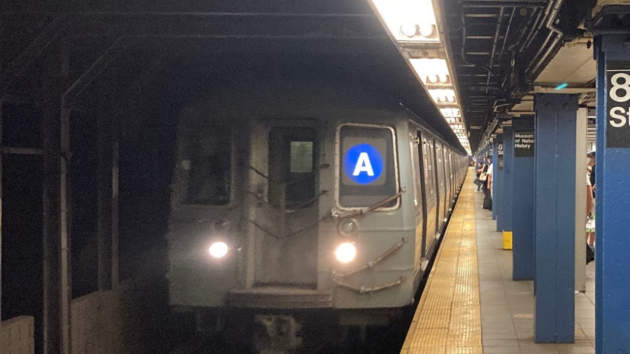 (A) Lcl/Exp (D) Exp (B) (C) Lcl Train Action w/ Work train at 81st Street-Museum of Natural/History