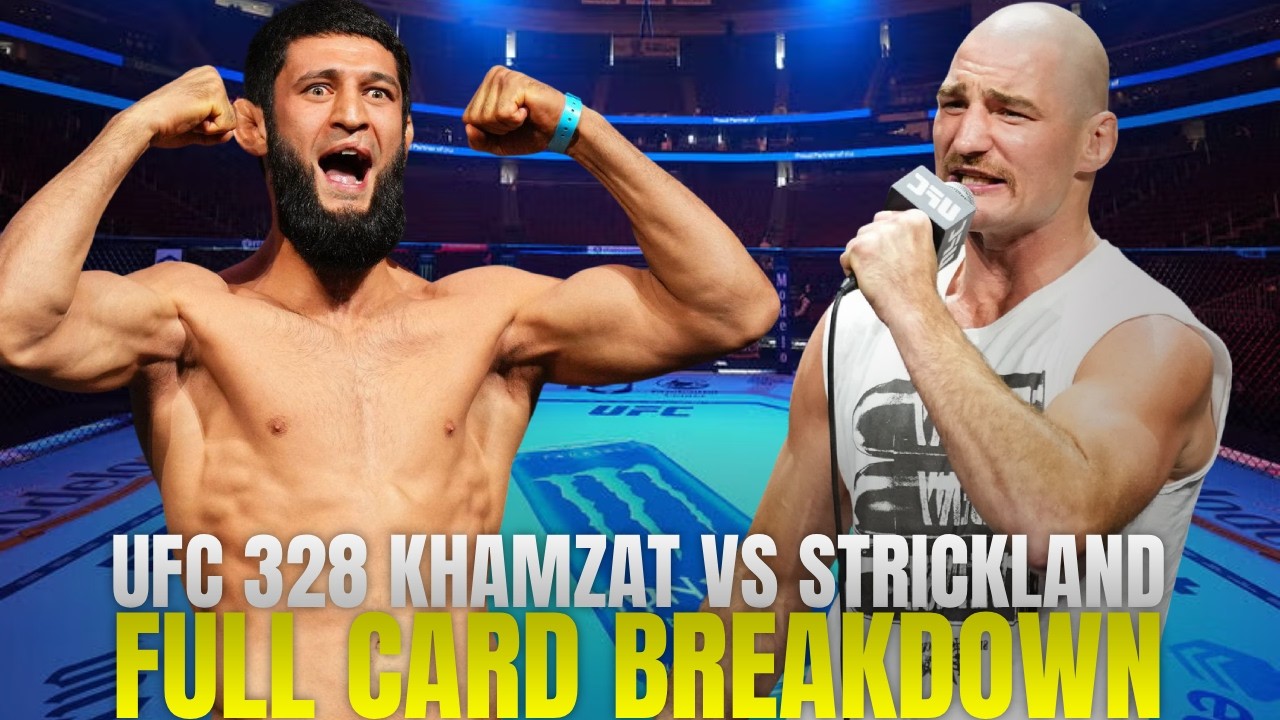 UFC 328 Khamzat vs Sean Strickland - Full Card Predictions
