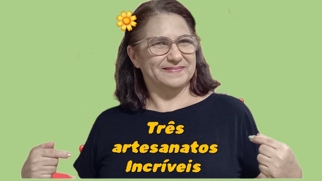 Três artesanatos Incríveis 