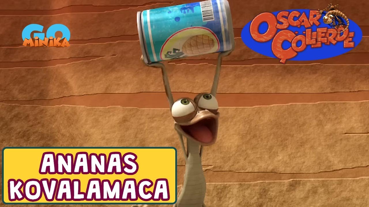 Oscar &Ccedil;&ouml;llerde🦎 | Ananas Kovalamacası | Minika