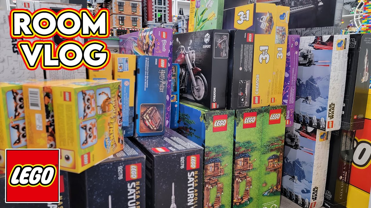 LEGO Investments, Ordering Parts, Sorting & Cleaning | LEGO ROOM VLOG