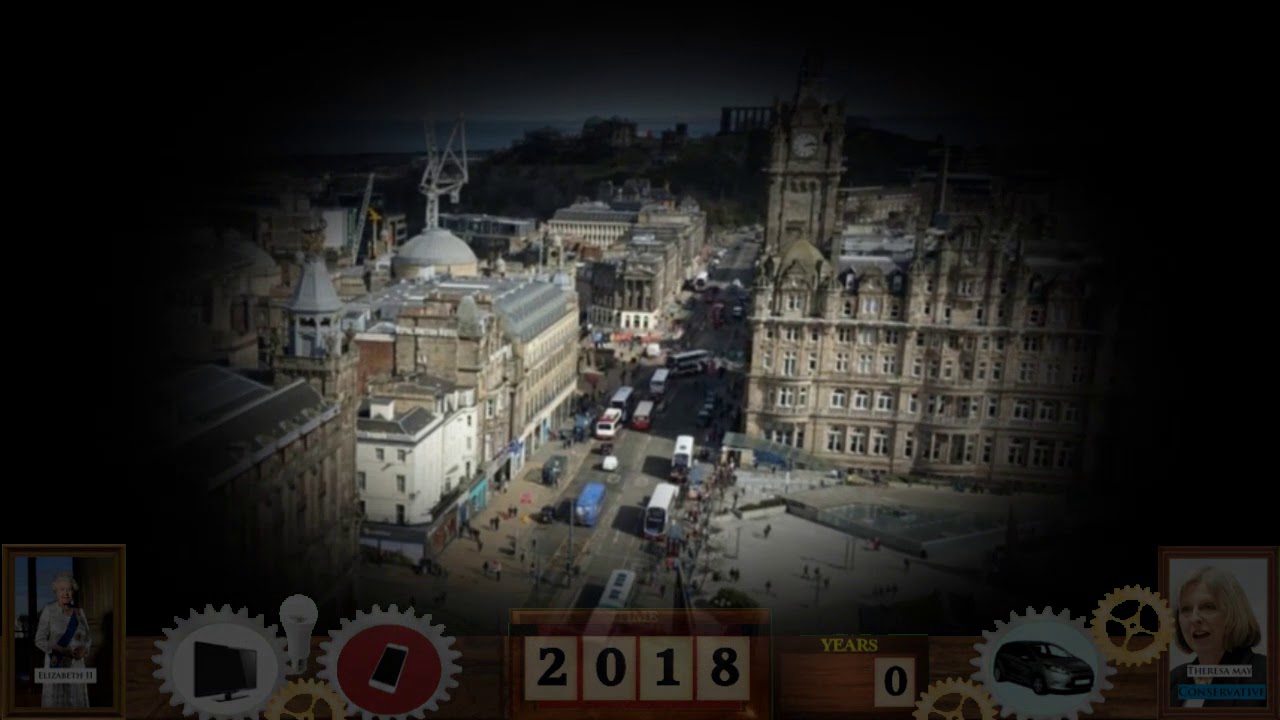 Edinburgh from the Scott Monument: A Journey Through Time