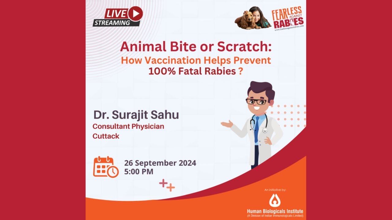 Animal Bite or Scratch:  How Vaccination Helps Prevent 100% Fatal Rabies ?