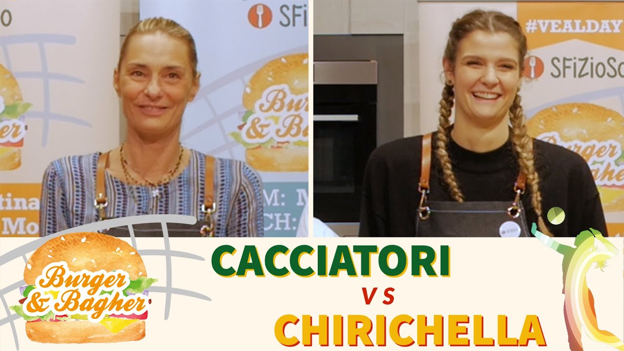 Burger & Bagher: Cristina Chirichella e Maurizia Cacciatori si sfidano a colpi di hamburger