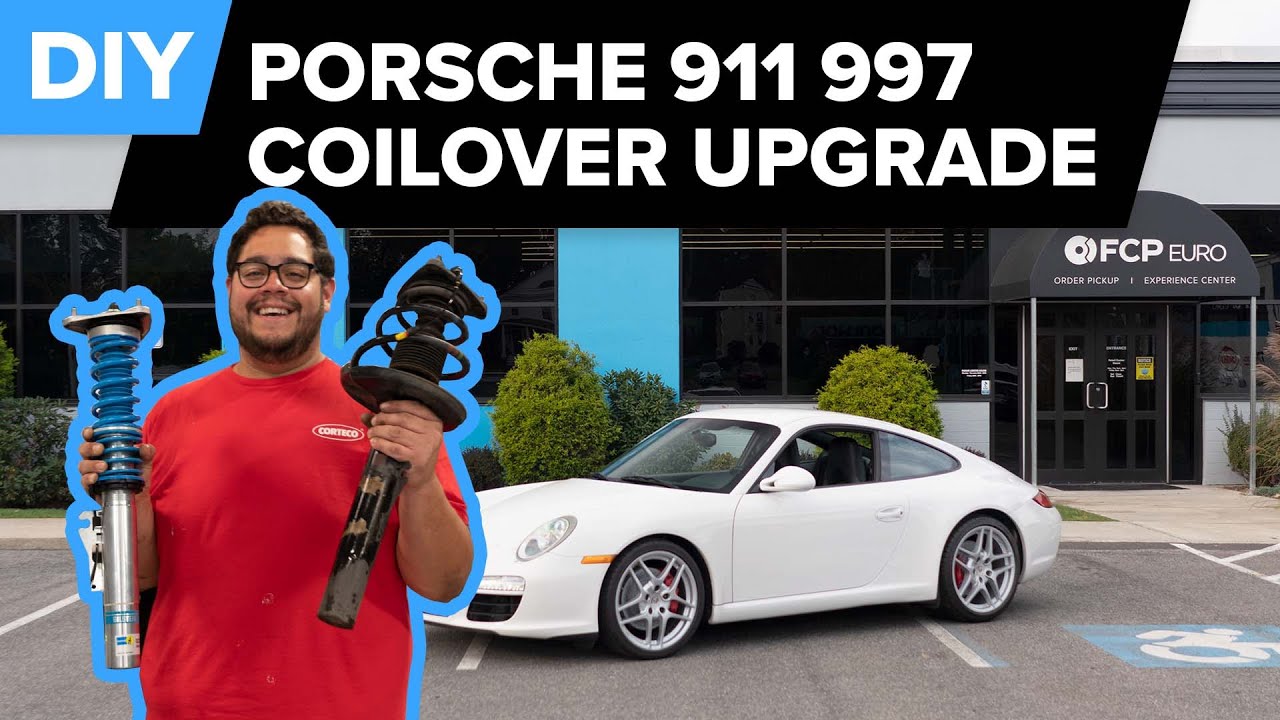 Установка койловера Porsche 911 997 своими руками (2005-2012 Porsche Carrera, Carrera S, GTS, Tar...