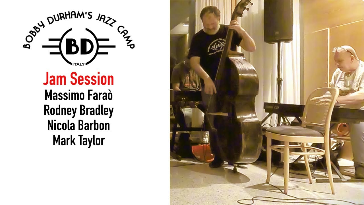 Massimo Faraò's Quartet in a jam at Bobby Durham Jazz Camp 2025