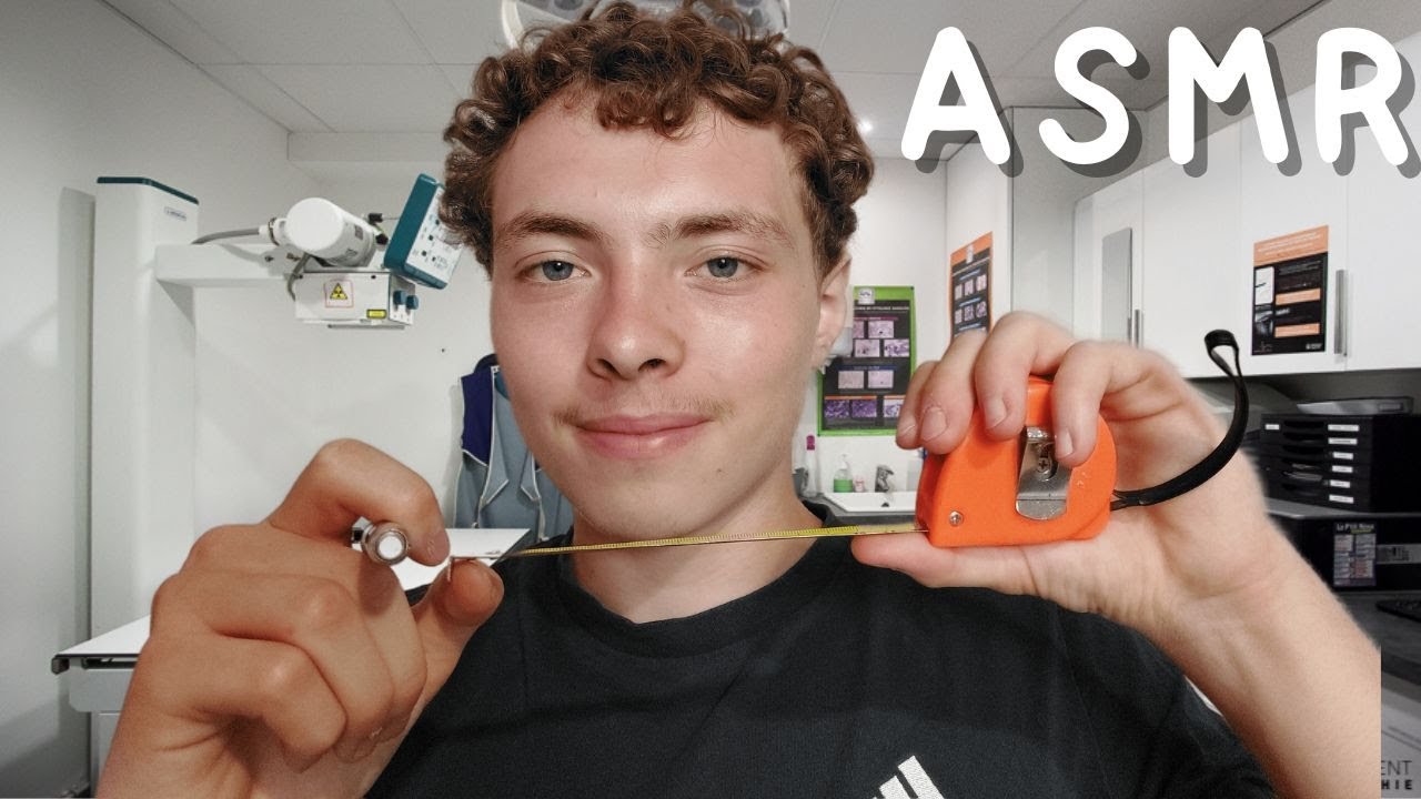 ASMR FR: Roleplay🦎POV tu es une nouvelle espèce animale je t'examine🦎