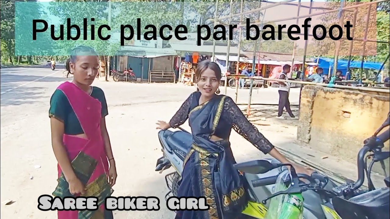 Barefoot With Dipa In Public Place || Barefoot In Public