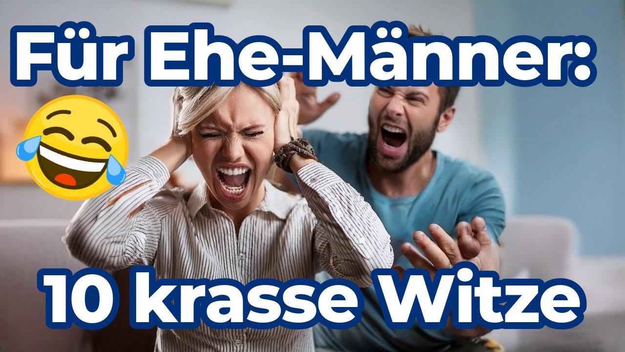 Für Ehe-Männer: 10 krasse Witze - mit Jupp und Pitter