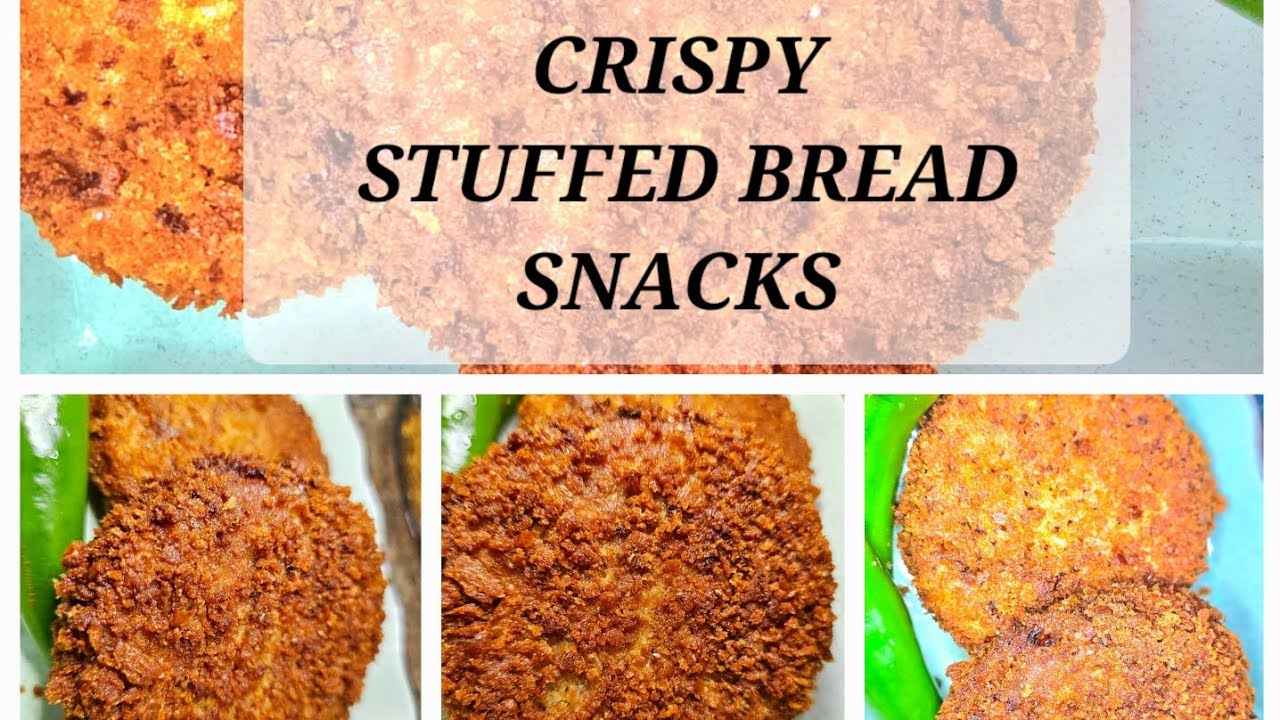 Crispy Stuffed Bread snacks | Easy Ramdhan Snacks 2024 Recipe