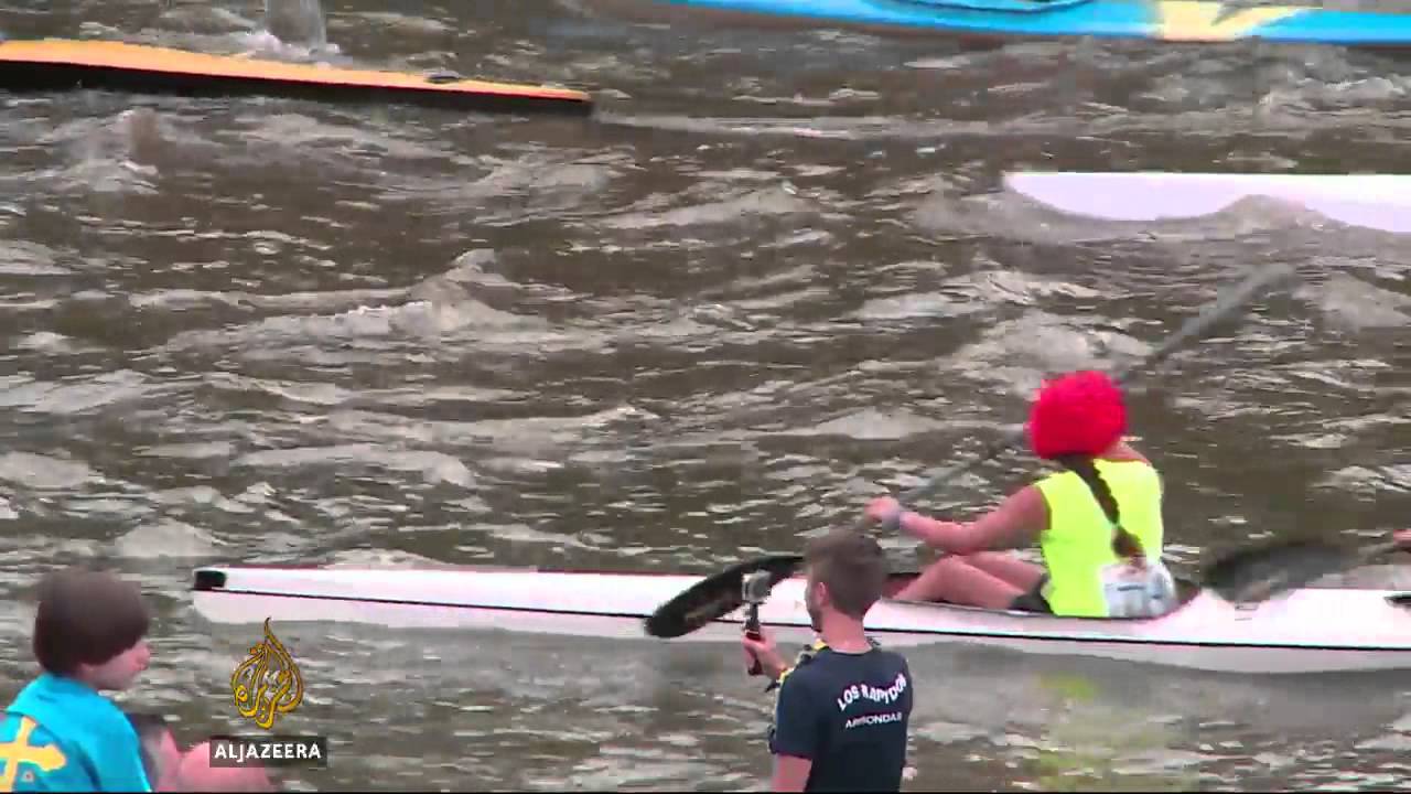 Sella River canoeing race
