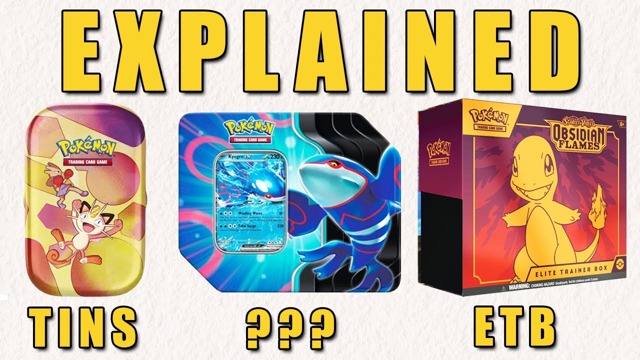 EVERY Pokemon TCG Product EXPLAINED For Beginners