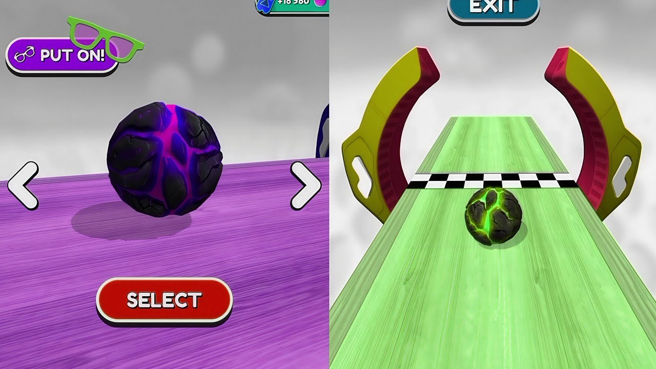 💥🧿Going Balls, SpeedRun Vs Reverse Video Gameplay Part 520