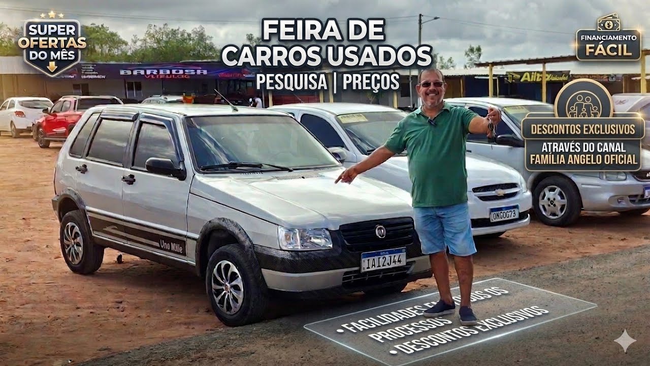 ✅️ FEIRA DE CARROS FIQUE ATUALIZADO DE PRE&Ccedil;OS EM ARAPIRACA ALAGOAS 