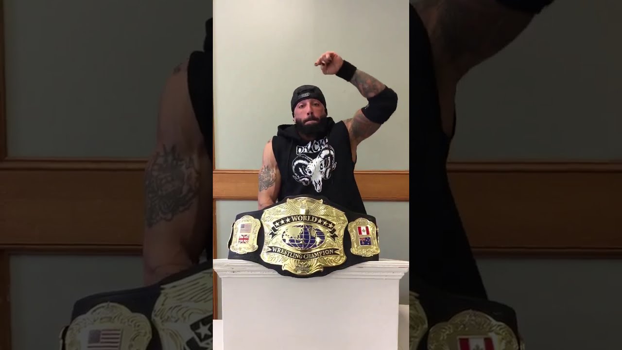 IWF Champ Dracko stoked for Loud & Proud