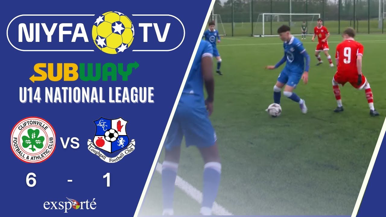NIYFA TV - U14 Cliftonville FC v Loughgall Youth  (31/01/2026)