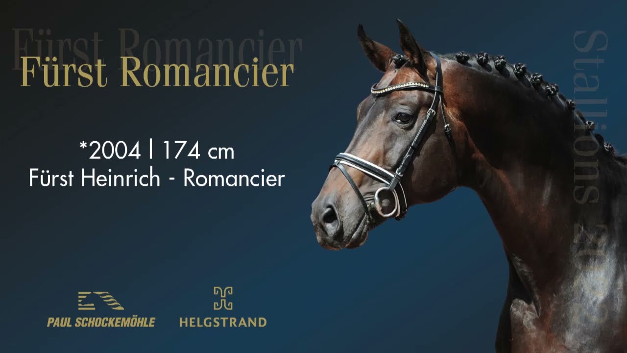 Fürst Romancier - Dressage Collection 2022 Schockemöhle & Helgstrand (ENG)