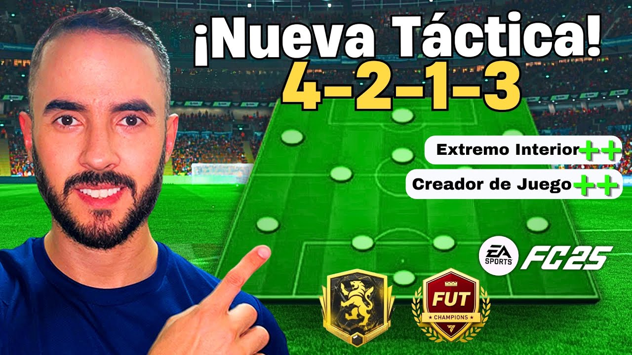 ¡La MEJOR FORMACIÓN y TÁCTICA 4-2-1-3 ULTRA META en FC 25!