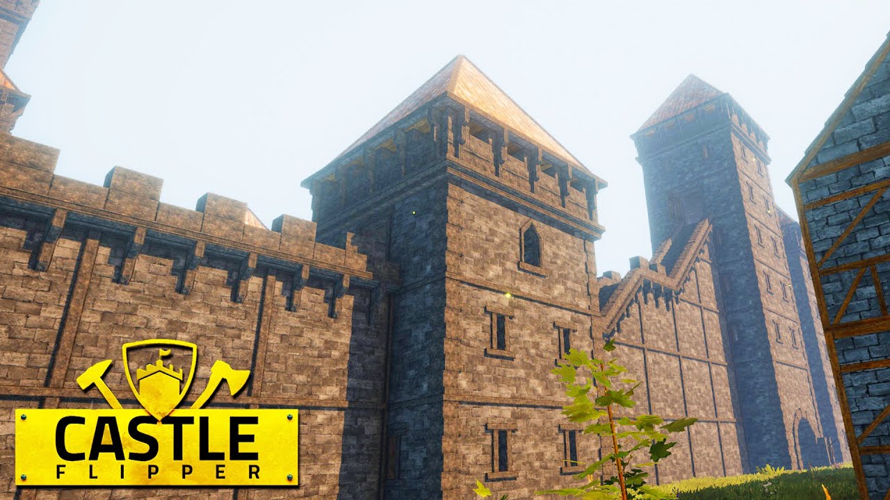 NEW - CASTLE BUILDING SIMULATOR Build Villages, Forts, & Ships too! | Castle Flipper Gameplay