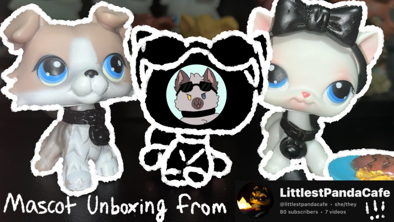 HE’S HERE!! LPS Mascot Unboxing From @littlestpandacafe