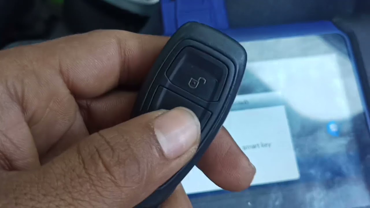 Ford ecosport 2016 smart key all key loss key programming success by autel508