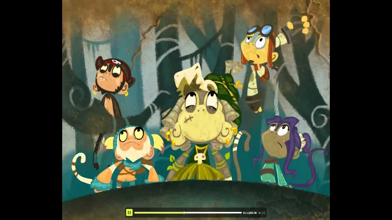 Monkey Quest Opening Cut Scene