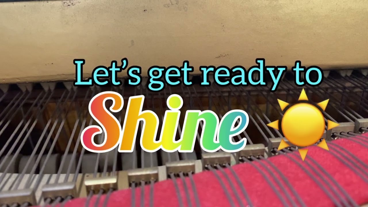Ready To Shine - By Sarah Bonsignore  (Lyric Video) from Songs for Children Book 1