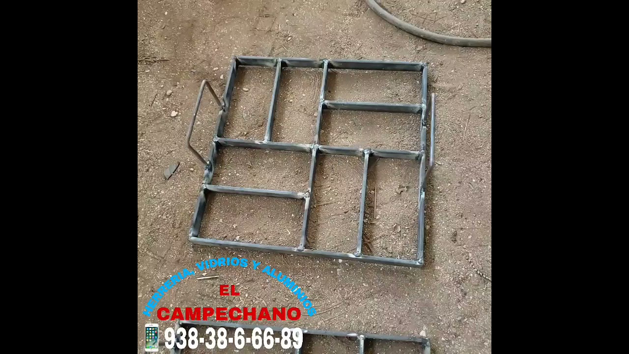 Moldes de Herreria para Pisos Estampados.