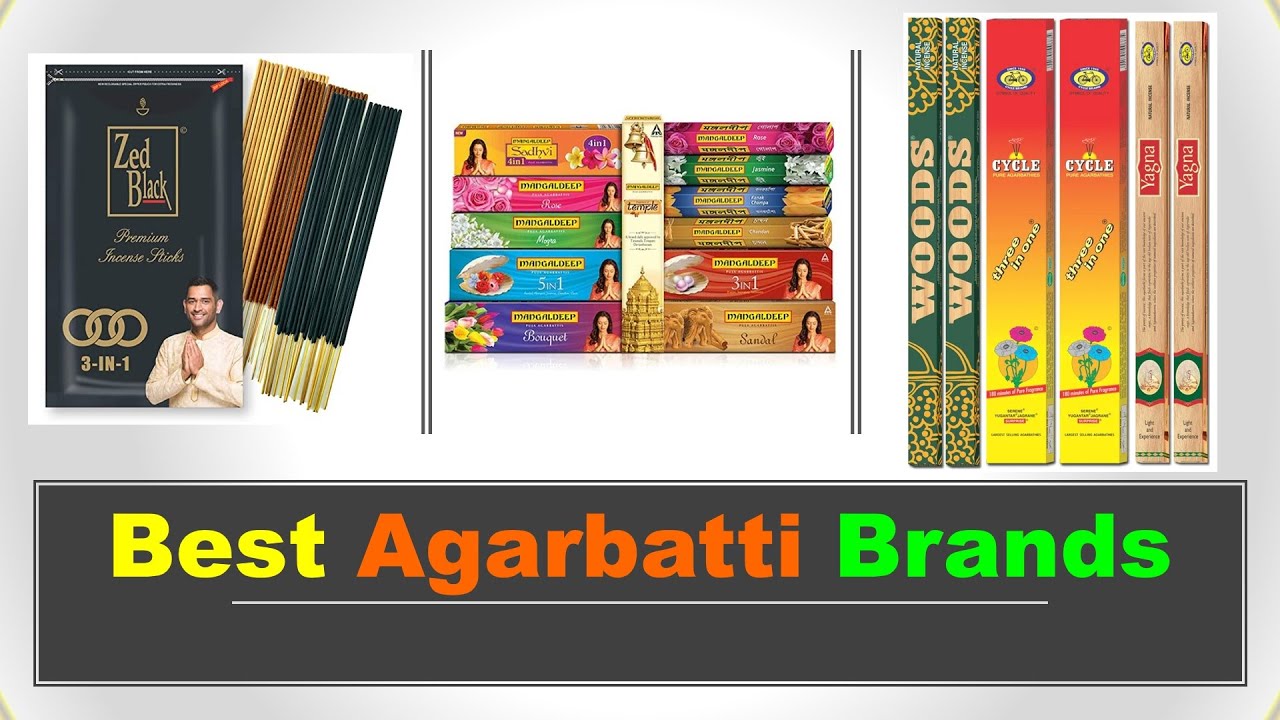 Top 5 Best Agarbatti Brands in India 2024 ⚡ भारत की टॉप अगरबत्ती ब्रांड ⚡
