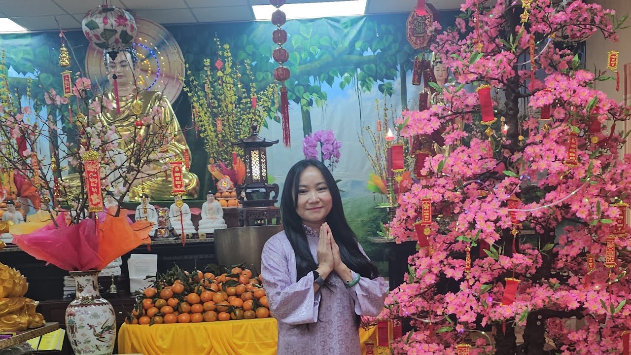 Chùa Phổ Hiền Múa Lân Đốt Pháo