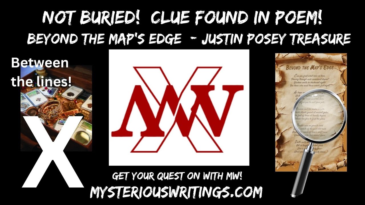 Сокровище Джастина Поузи НЕ зарыто! Эм Дэш, есть подсказка?! #justinposey #beyondthemapsedge #tre...