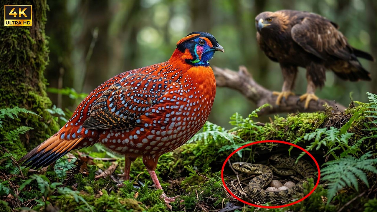 Temminck&rsquo;s Tragopan: 90 Days From Egg to Survivor | Surviving the Predators