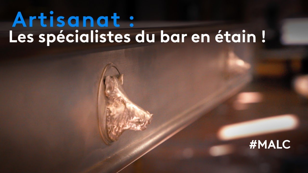 Artisanat : les spécialistes du bar en étain !