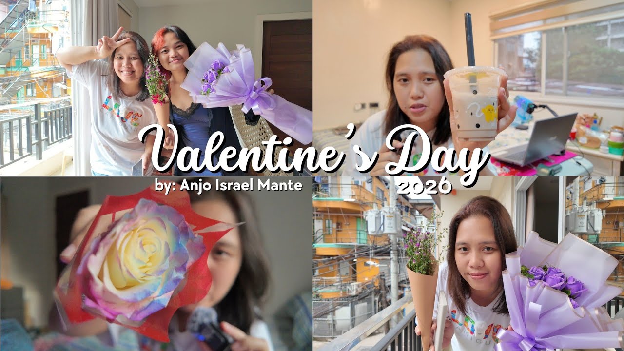 1 Month on Youtube + Valentine's Day 2026 + Rotting but Productive + Contentment | Anjo Israel Mante