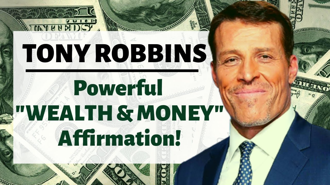 “Tony Robbins’ Wealth Mantras That Changed Lives | Money Mindset Power”
