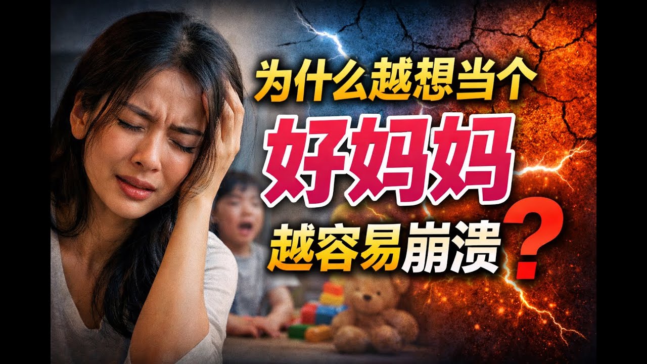 父母为何越努力，越崩溃？给自己松绑，你才能更从容的拥抱孩子你不需要立刻就改变你只需要先看到当下的自己。