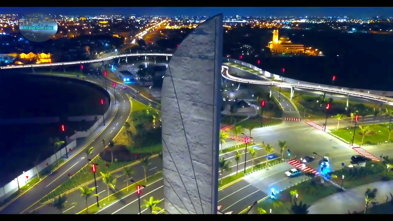 Jeddah, Saudi Arabia City video by drone 4K 2020 720p